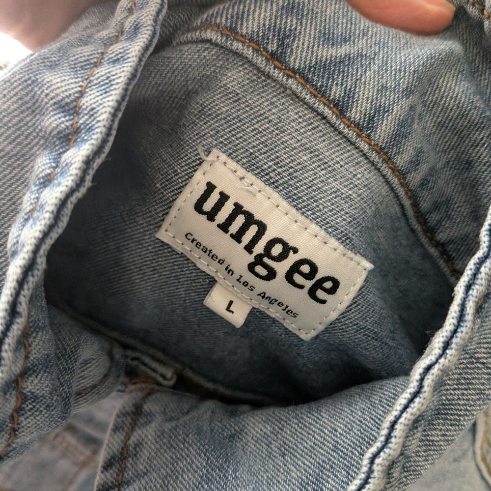 Umgee Jean Embroidered Jacket - Picture 3 of 15